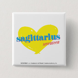 Badge Carré 5 Cm Sagittaire 3