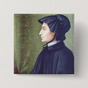 Badge Carré 5 Cm Saint Elizabeth Ann Seton