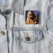 Badge Carré 5 Cm Saint Jacques le Grand par Rubens (En situation)