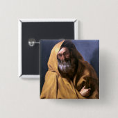 Badge Carré 5 Cm Saint Jacques le Grand par Rubens (Devant & derrière)