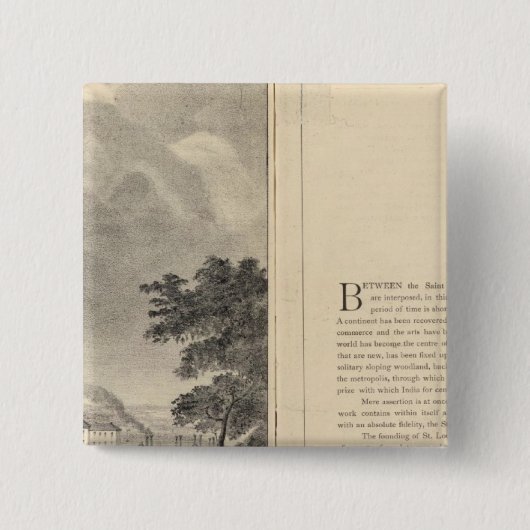 Badge Carré 5 Cm Saint-Louis, 1832 (Devant)