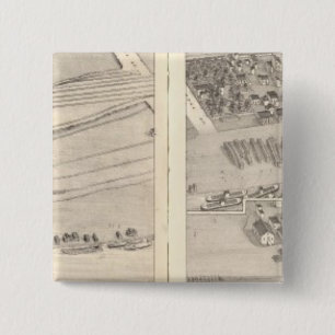 Badge Carré 5 Cm Saint-Louis, Missouri 8