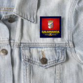 Badge Carré 5 Cm Salamanque (En situation)