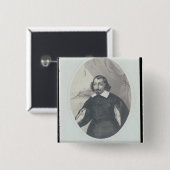 Badge Carré 5 Cm Samuel de Champlain 1854 (Devant & derrière)