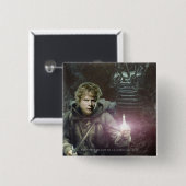 Badge Carré 5 Cm Samwise et SHELOB™ (Devant & derrière)