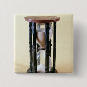 Badge Carré 5 Cm Sandglass, XVIIème siècle