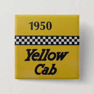 Badge Carré 5 Cm Santa Rosa, Nouveau-Mexique,États-Unis. Old Yello