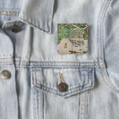 Badge Carré 5 Cm Santiago, Cap Vert, 1589 2 (En situation)