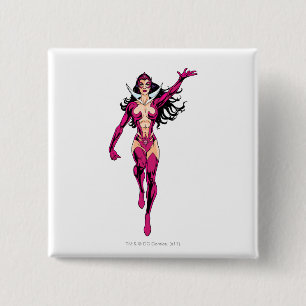 Badge Carré 5 Cm Saphir d'étoile 4