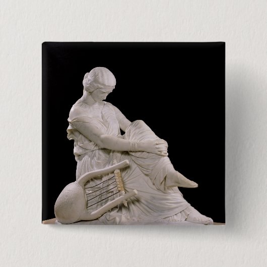 Badge Carré 5 Cm Sappho, 1852 (Devant)
