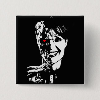 Badge Carré 5 Cm Sarah Palin - Palinator