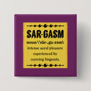 Badge Carré 5 Cm Sargasme