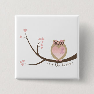 Badge Carré 5 Cm Sauvez le bouton carré de sirènes