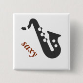 Badge Carré 5 Cm saxy (Devant)