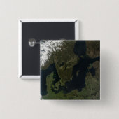 Badge Carré 5 Cm Scandinavie du Sud (Devant & derrière)