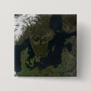 Badge Carré 5 Cm Scandinavie du Sud