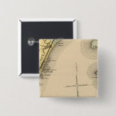 Badge Carré 5 Cm Scarborough, Old Orchard, Saco, Biddeford (Devant & derrière)