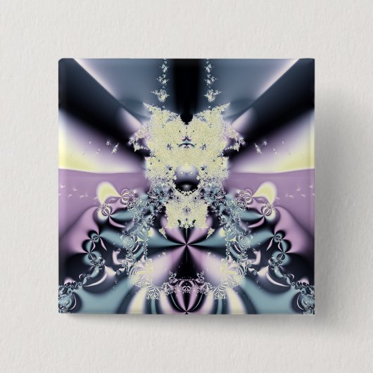 Badge Carré 5 Cm Scène violette (Devant)