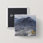 Badge Carré 5 Cm Schloss Hohenschwangau (Devant & derrière)