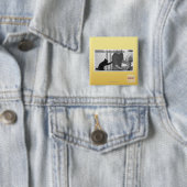 Badge Carré 5 Cm Scooz moi, je crois que c'est le mien (En situation)