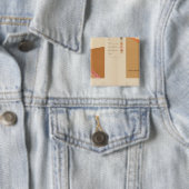 Badge Carré 5 Cm Sections de croix verticales du Lode, arbre Utah (En situation)