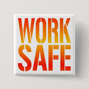 Badge Carré 5 Cm Sécurité au travail