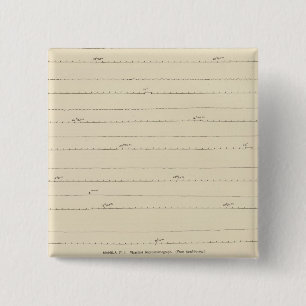 Badge Carré 5 Cm Seismogrammes de Californie 4