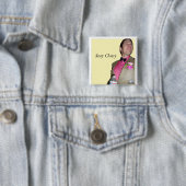 Badge Carré 5 Cm Séjour chic (En situation)