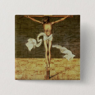 Badge Carré 5 Cm Sermon de Martin Luther