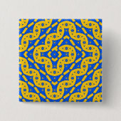 Badge Carré 5 Cm Serpent (Devant)