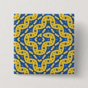 Badge Carré 5 Cm Serpent