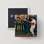 Badge Carré 5 Cm Session manuscrite (Devant & derrière)