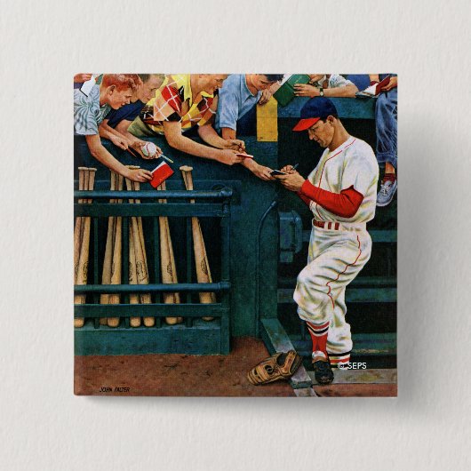 Badge Carré 5 Cm Session manuscrite (Devant)