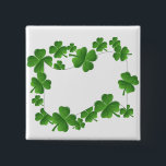 Badge Carré 5 Cm Shamrock<br><div class="desc"></div>