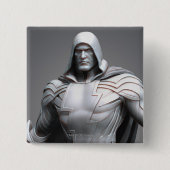 Badge Carré 5 Cm Shazam (Devant)