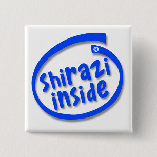 Badge Carré 5 Cm Shirazi à l'intérieur