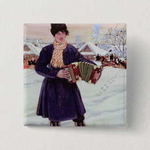 Badge Carré 5 Cm Shrove-marée, 1916