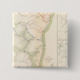 Badge Carré 5 Cm Siège de Yorktown