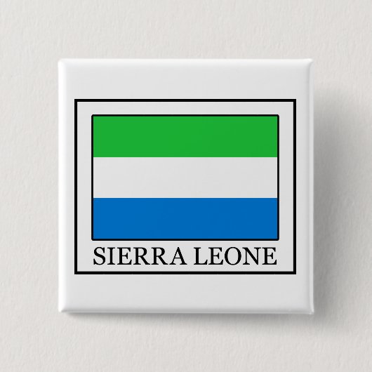 Badge Carré 5 Cm Sierra Leone (Devant)