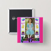 Badge Carré 5 Cm sierrafront (Devant & derrière)