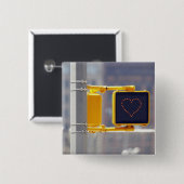 Badge Carré 5 Cm Signal de trafic (Devant & derrière)