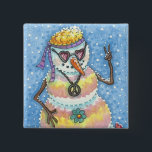 Badge Carré 5 Cm SIGNE DE PAIX SNOWMAN super NOËL BOUTON VACANCES<br><div class="desc">CRAVATE DYED SUPER SNOWMAN BOUTON Carré *Personnaliser ... .Rechercher Les Éléments Correspondants Susan Brack Design</div>