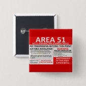 Badge Carré 5 Cm Signe du secteur 51 (Devant & derrière)