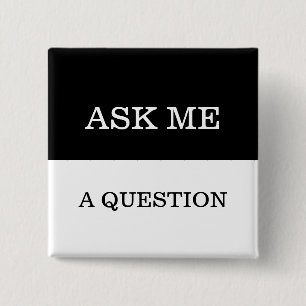 Badge Carré 5 Cm Simple À Lire Poser Une Question Bouton Ordinateur