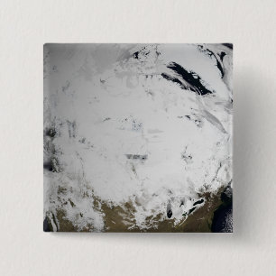 Badge Carré 5 Cm Simulation de nuage d'un seul jour 2