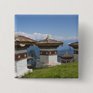 Badge Carré 5 Cm Sindokha Dzong, col de Dochu La 2