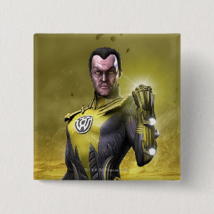 Badge Carré 5 Cm Sinestro