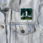 Badge Carré 5 Cm Singapour (En situation)