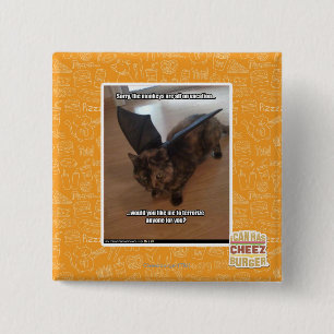 Badge Carré 5 Cm Singes des vacances