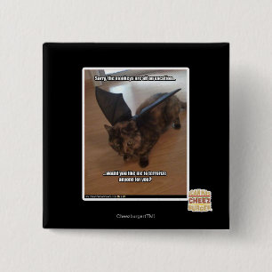 Badge Carré 5 Cm Singes des vacances